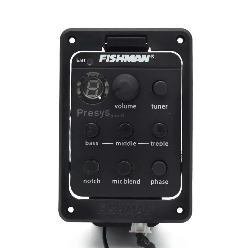 Factory Outlet Fishman ISYS+ ギターイコライザー、リチウム電池付き