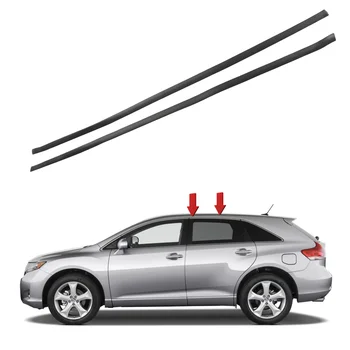 Roof Drip Moulding Side Finish LH & RH Pair for Toyota Venza
