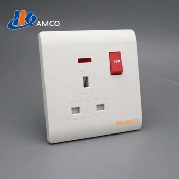 SWITCH SOCKET 1GANG 32A /13A SOCKET  AIR CONDITIONER SOCKET