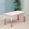 Whiteboard, light pink single table