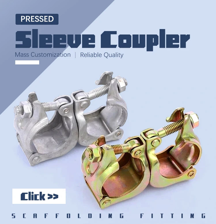 Scaffolding Clamp Coupler Pipe Connector Acoplamiento Types Bs1139 En74