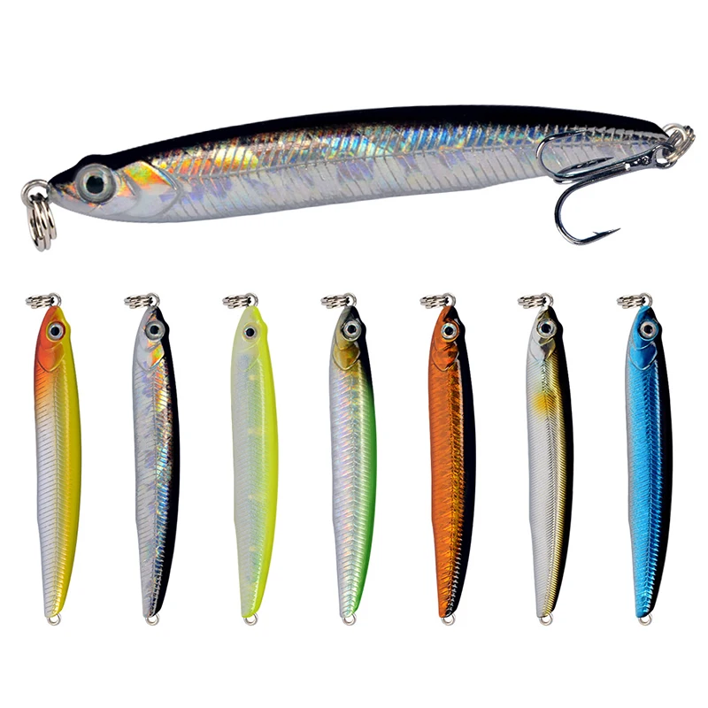 Esca Da Pesca WLure Crankbait Corpo Vuoto 3D, Plastica Dura, Modello SUPC647, Amo Misura 4