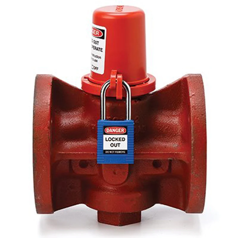 Electrical Engineering Plastics PP Plug Valve Lockout Effective fit for difficult to secure plug valves