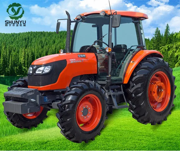 代掻き用クボタの29馬力のトラクターで使用してました クボタ M954KQ M9540 95馬力 トラクター エアコン付きキャビン