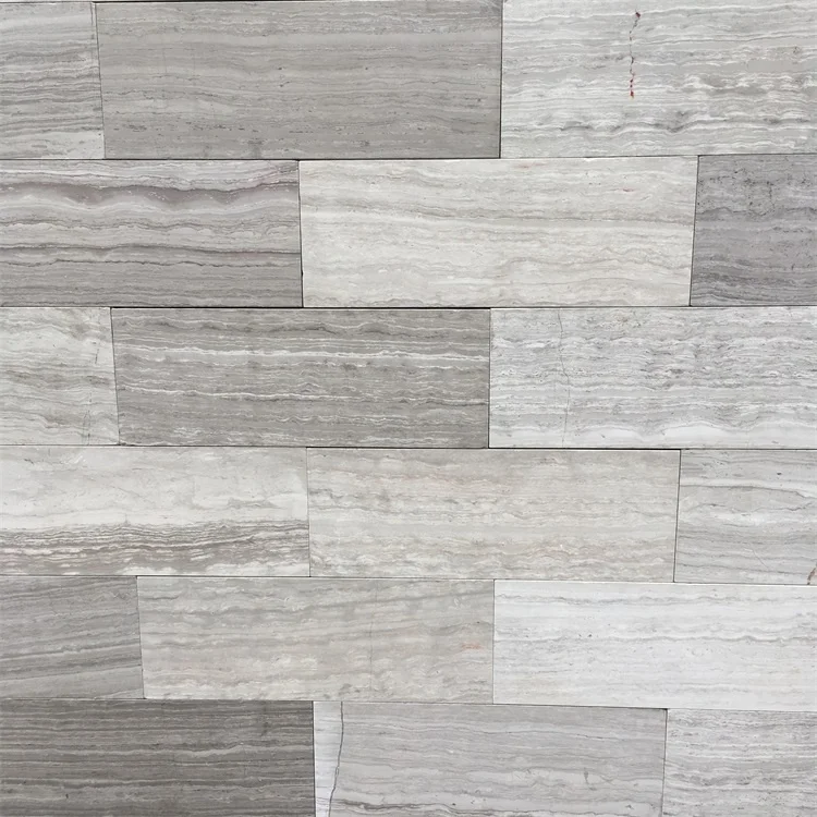 product china guizhou grey wood veins marble wall tiles wooden grey marble-3