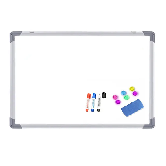 Office and school supplies Aluminium frame free stand magnetic dry erase white board