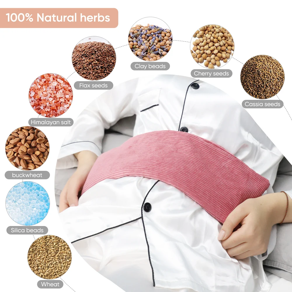 Microwavable Cat Stuffed Animal Shaped Microwave Heat Pad Body Comfort