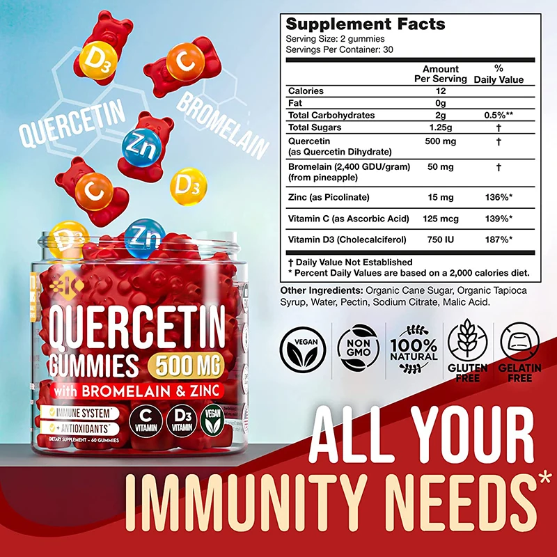 Oem/odm Private Label Vegan Halal Support Immune And Energy Supplement