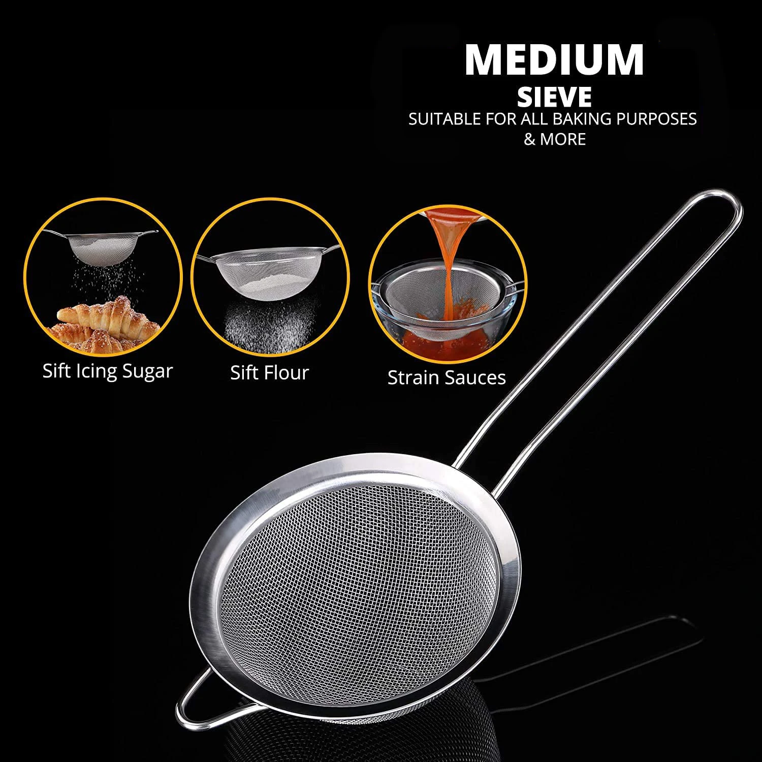 Ruled Mesh Strainer Dalinger Strainer Buy Stainless Steel Strainer