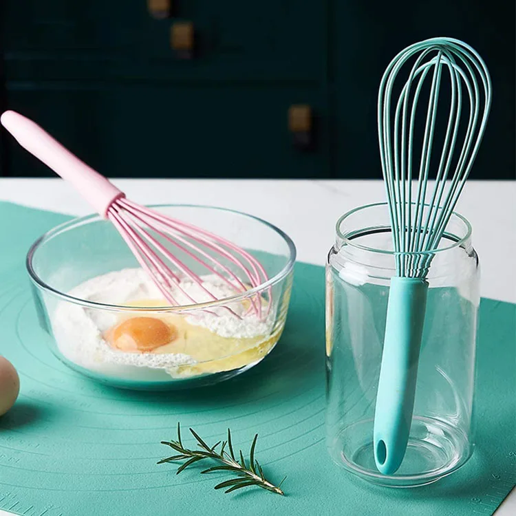 9 Inch and 12 Inch Food Grade Multicolor Silicone Egg Wisk Whisk - China  Silicone Egg Whisk and Egg Whisk price