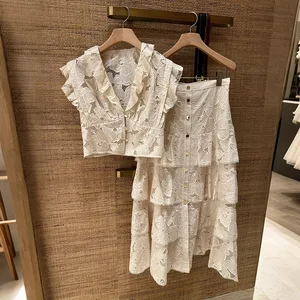 Bettergirl 2025 New  Simple Round Neck Knitted Cardigan and Camisole Dress Set