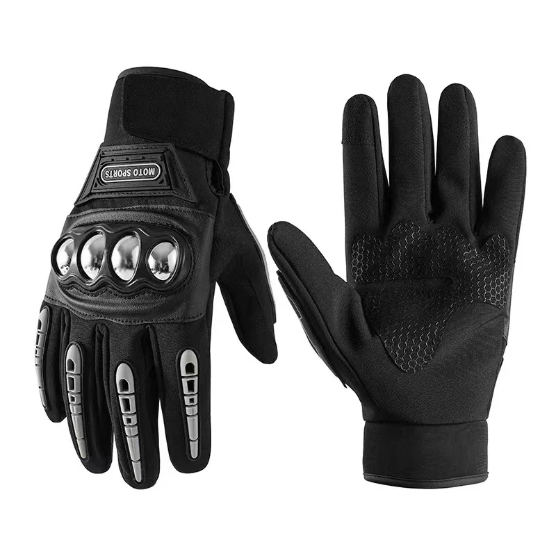 Motorcycle Riding Gloves Warm Waterproof Threedimensional Anti