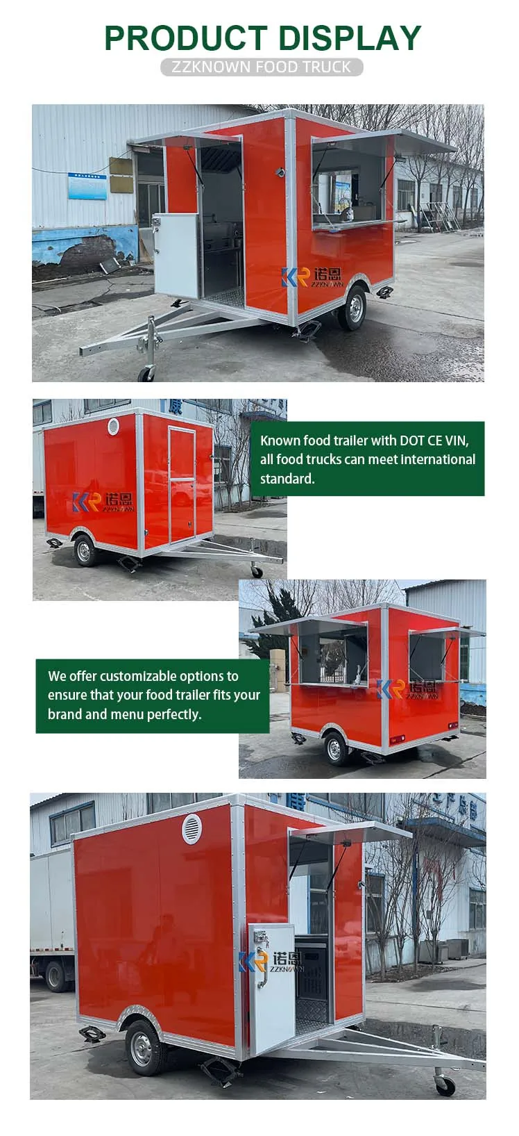 Fast Food Carts Pizza Truck Bbq Kitchen Mobile Fast Food Restaurant ...