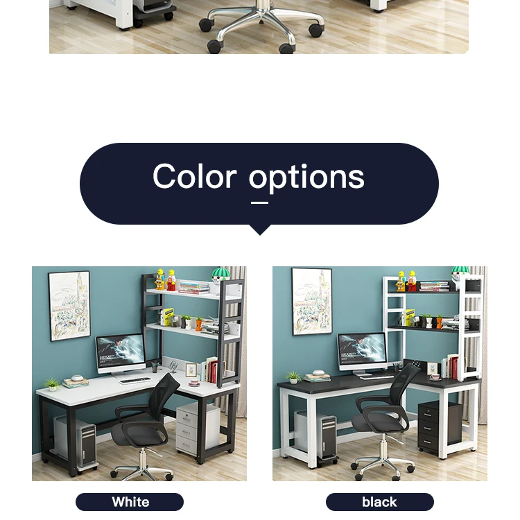 China Professional Manufacture Home Office Organizer Workstation Luxury Office Desk Wood