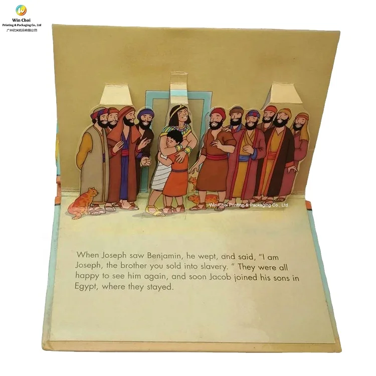 Bible Book Pop up Books Printing Paper Printer in China Cheap Price Bible Printing Christian Learning