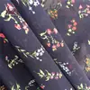 Tessuto di Chiffon Nero