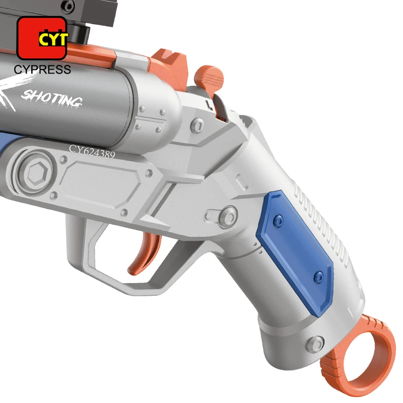 2024 New Double Barreled Toy Gun - Sponge Pellet EVA Soft Bullet