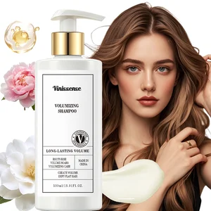 Custom Botanical Volumizing Shampoo Oily Hair Cuticle Repair with Nature Plant Extracts Foam Form Volumizing Shampoo