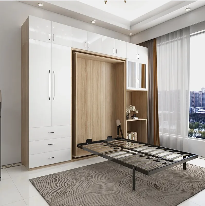 New Style Modern Hidden Rotating Murphy Bed Buy Buy Murphy Beds