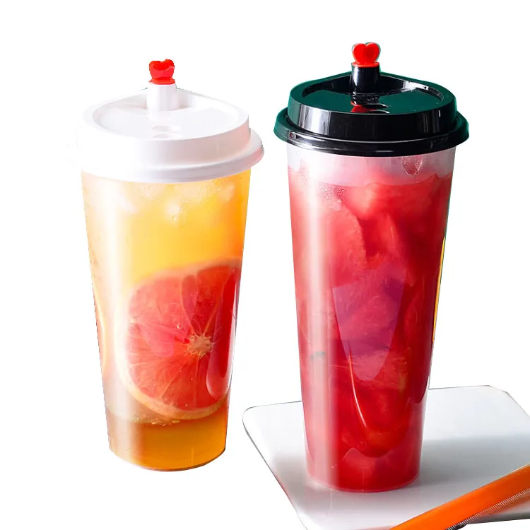 Пластиковые чашки для молока и чая с логотипом на