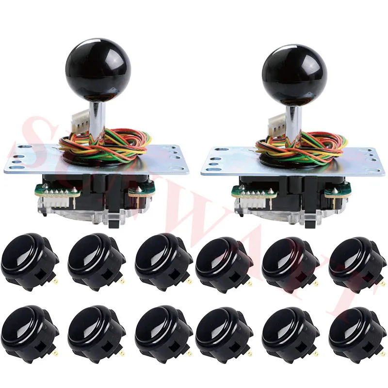 2player Japan Original Sanwa JLF-TP-8YT Joystick Kit