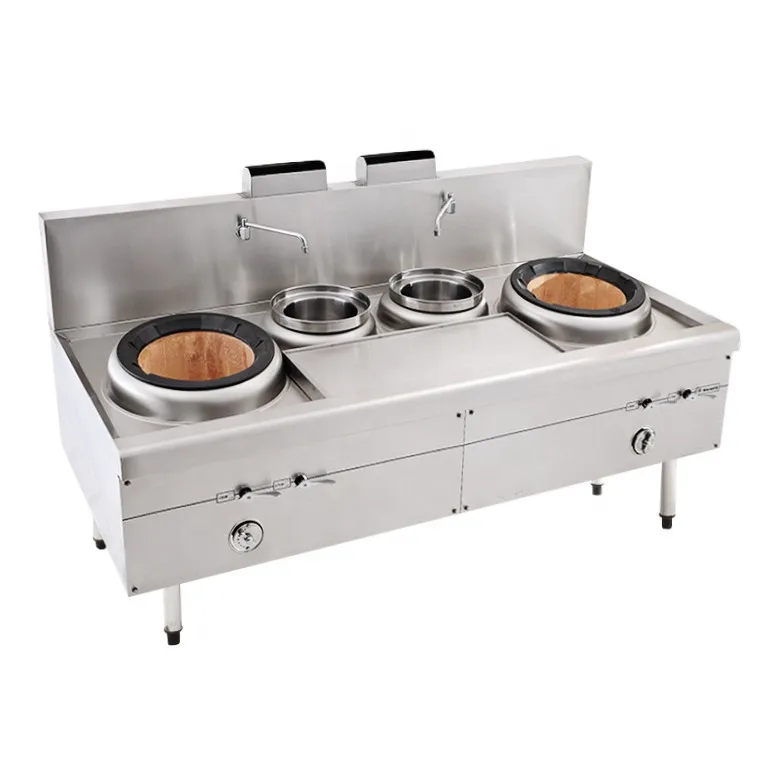 Double Burner for Chinese Stove 