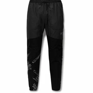 Popular Men's Quick Dry Fabric Trendy Printed Loose Fitness Sports Polyester Pants Breathable Outdoor Training Running Trousers