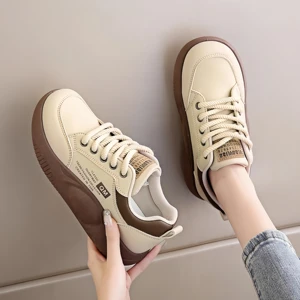 Women's Casual Shoes Small White Shoes New Student Platform Casual Shoe