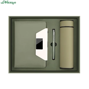 Customized Pu Leather Note Book Corporate Gift Set A5 Journal Wholesale Promotional Luxury Business Gift Items Notebook With Pen