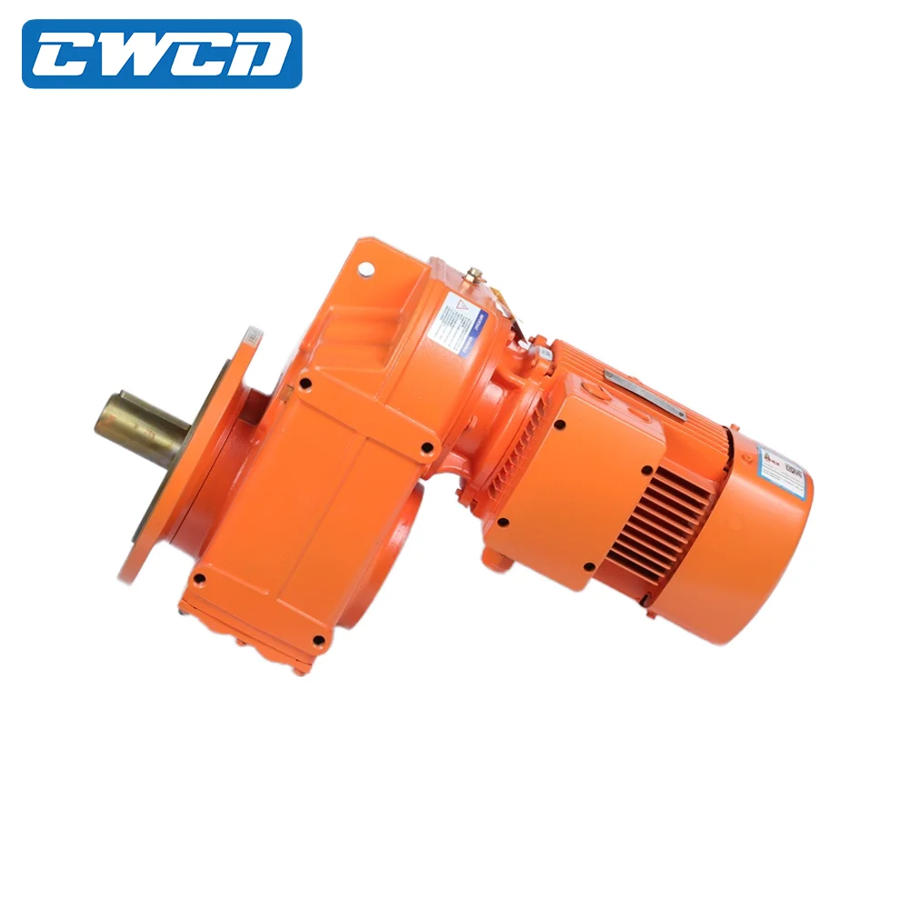 Low Noise F Series Parallel Shaft Helical Gear Gearbox Output Reducer Gearbox
