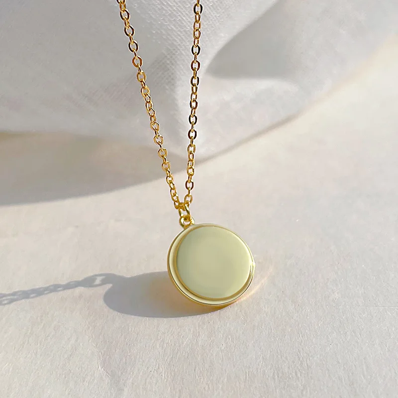 New DIY Jewelry Christmas Gift I Love You Projection Necklace Micro  Engraving Light Projection Love Pendant Necklace for Lover