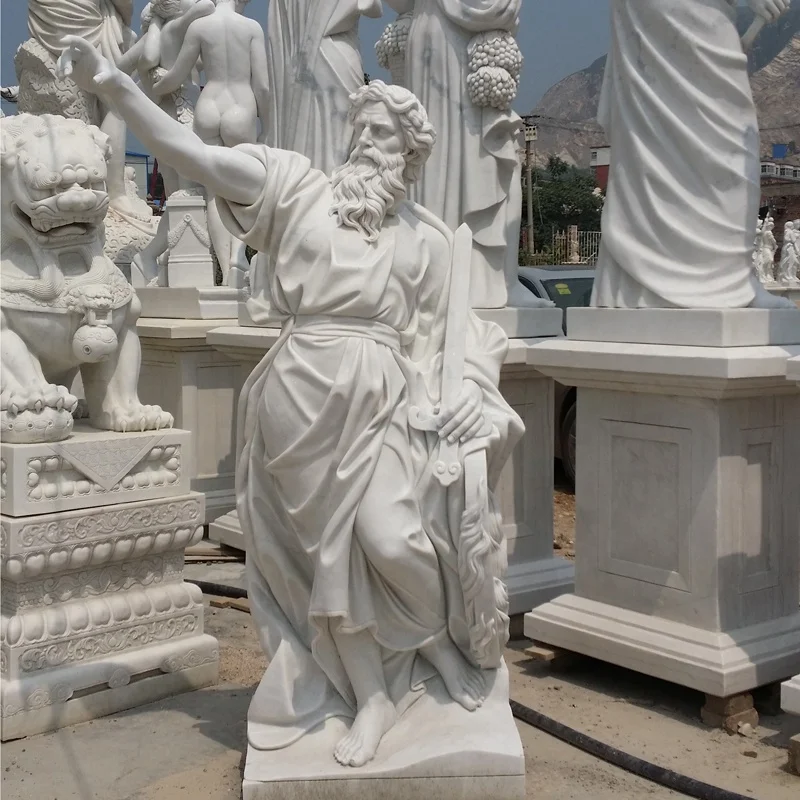 象の石彫刻 大理石 白い大理石の象の彫刻 - ロック＆ジェイドロマンス