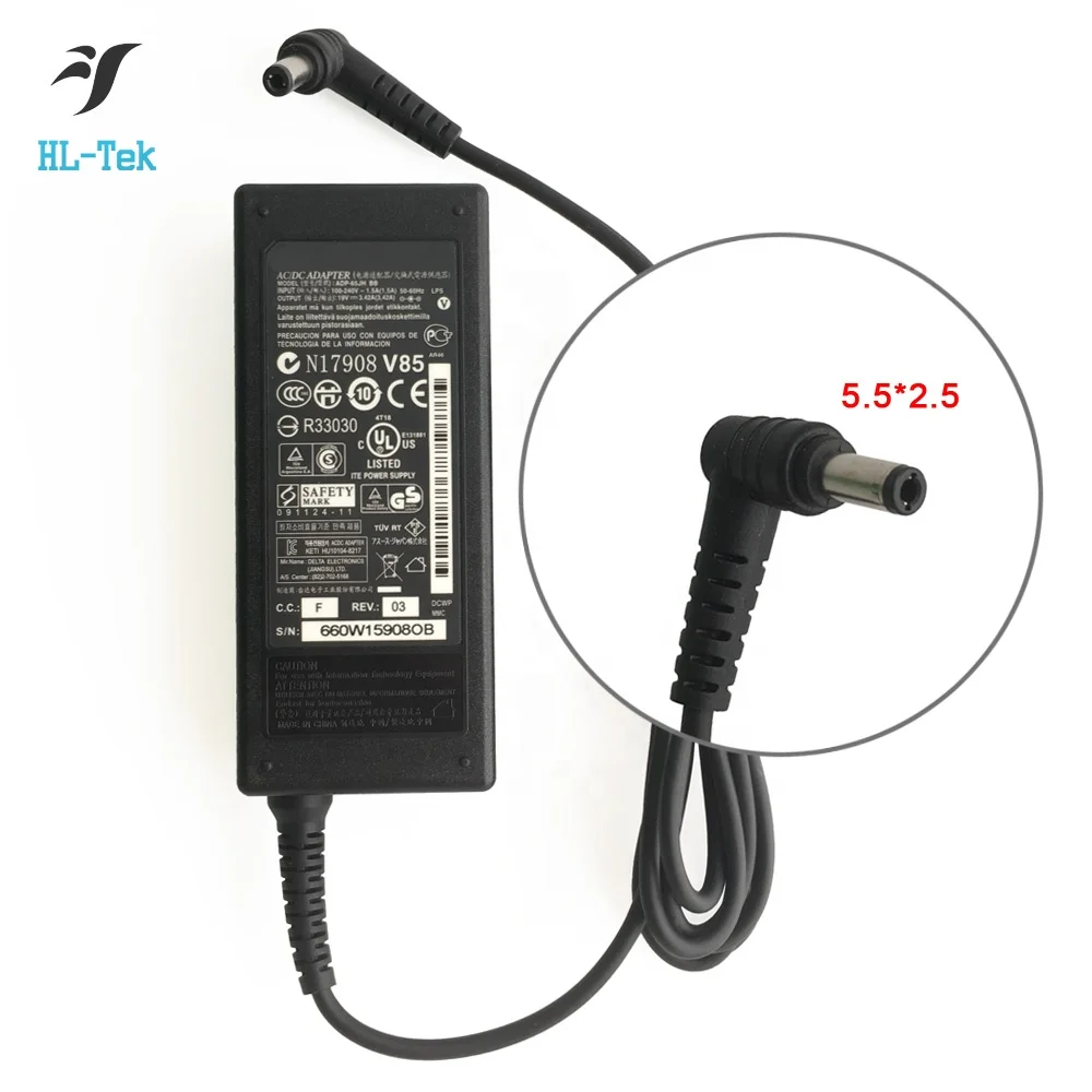Ac Adapter For Asus Laptop Charger Power Supply 19v  65w Notebook  Adaptor - Buy Ac Adapter,Notebook Adaptor,Laptop Power Supply Product on  