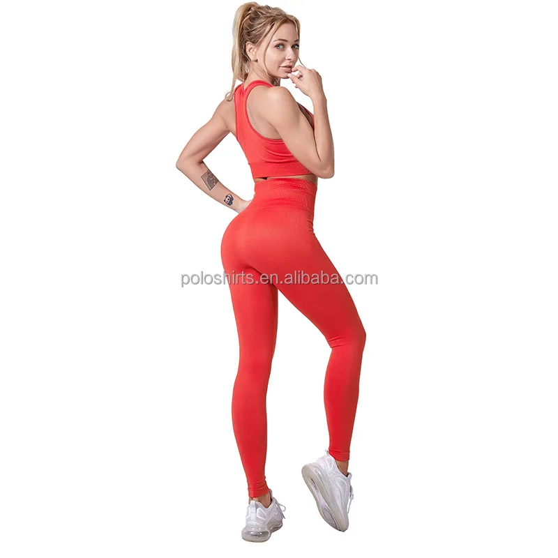 Free Sampling Seamless Gym Wear Custom Fitness Leggings High Waisted