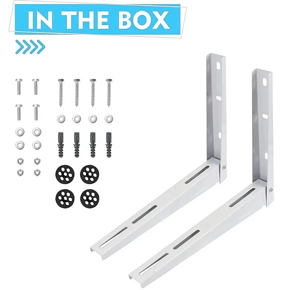 Hardware Fitting Metal Shelf Support AC Brackets Aircon Condensing Unit ...