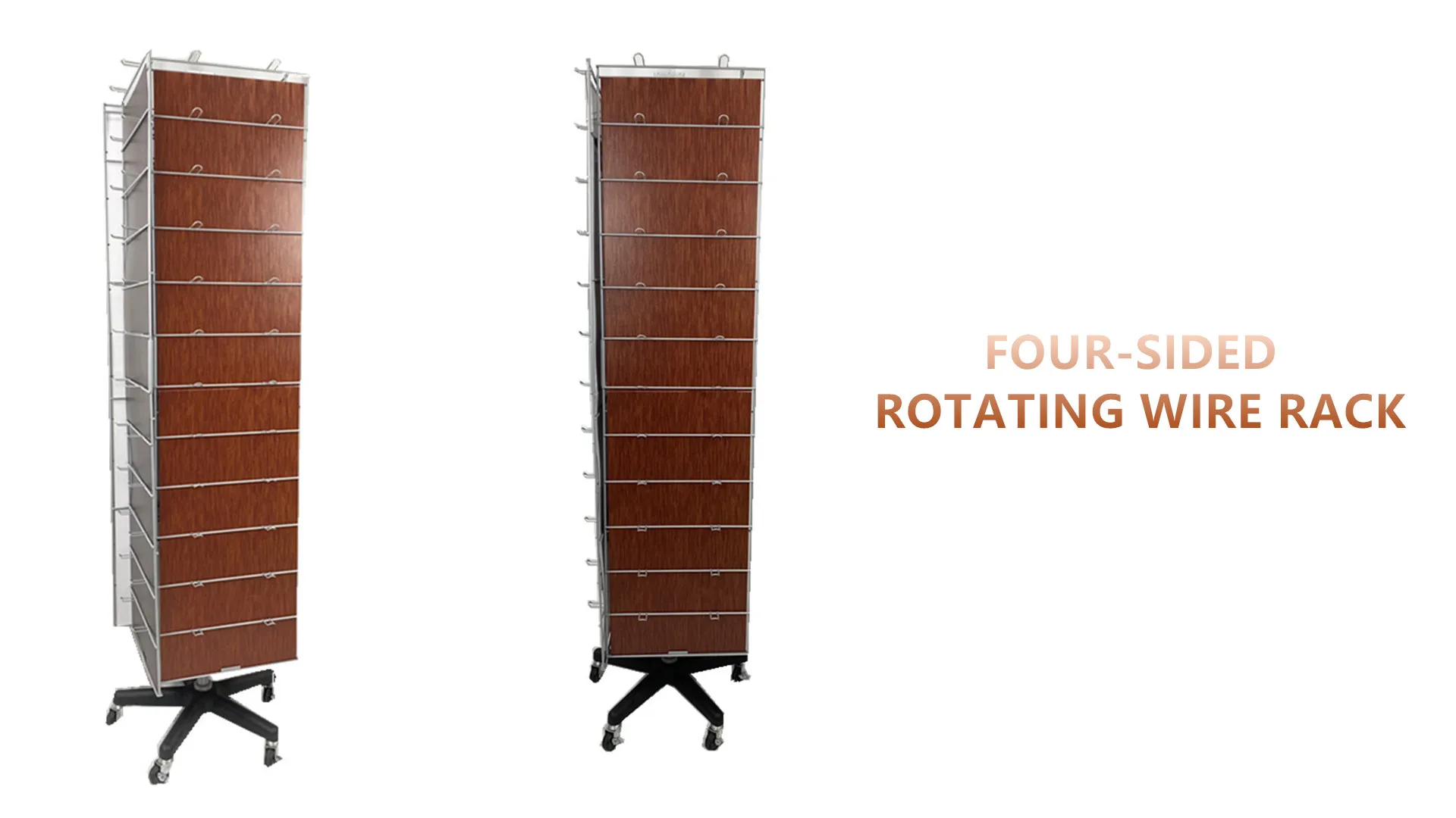 Custom Greeting Card Display Stand Rotating Display Stand Rotating