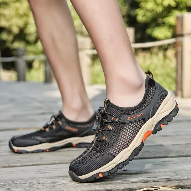 Новое поступление Лидер продаж Мужская походная обувь водонепроницаемая Уличная для альпинизма