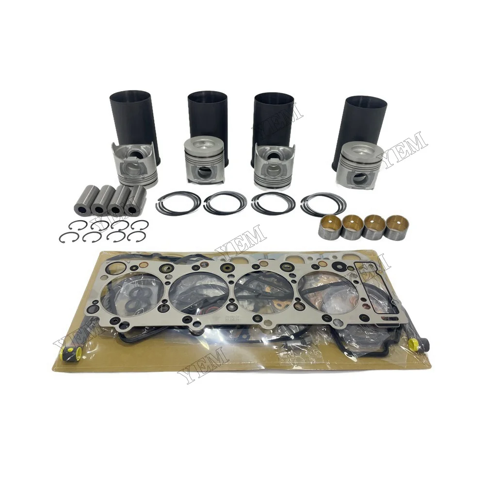 Overhaul Kit With Gasket Set Compatible for Isuzu 4HK1 High Quality Engine Parts 3