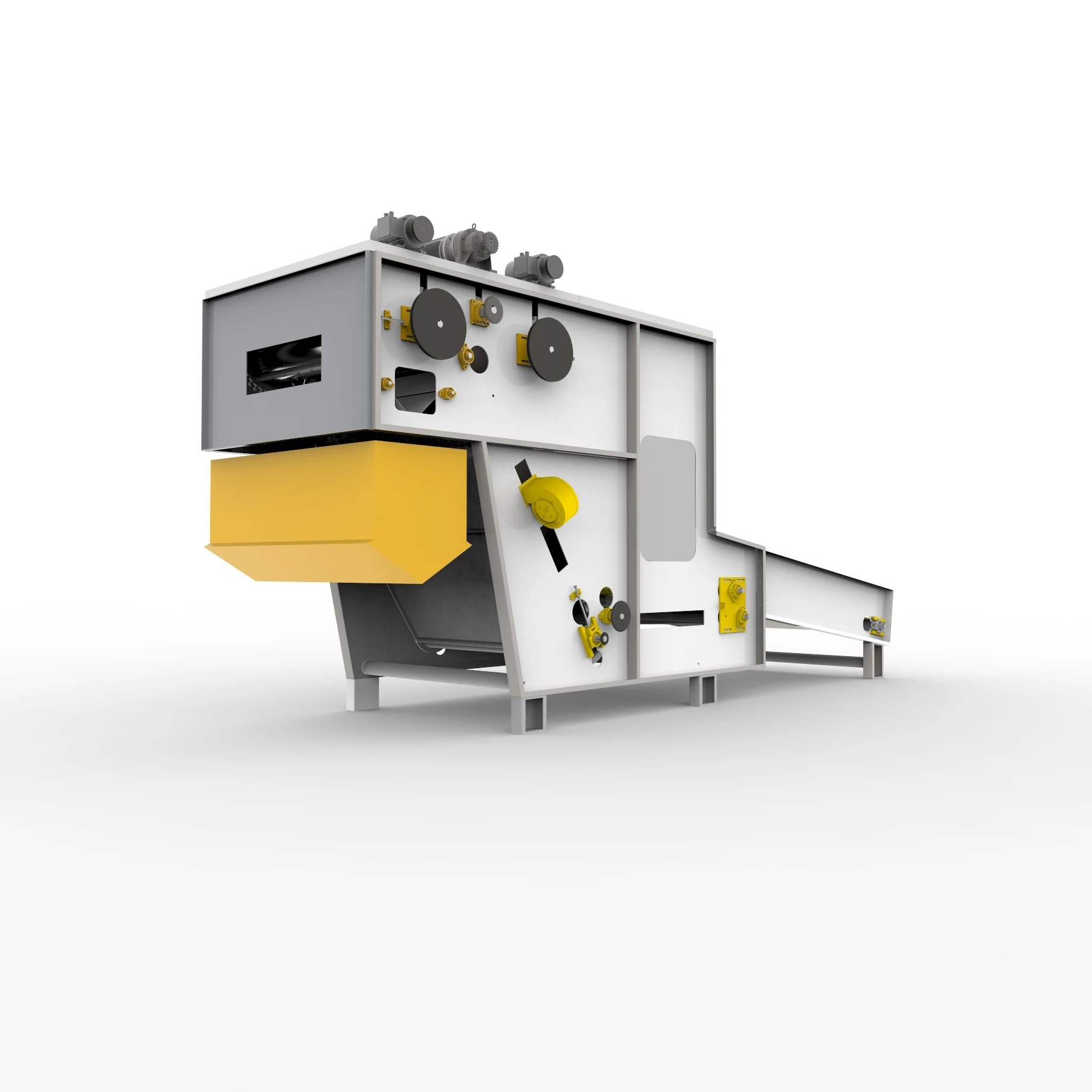 Nonwoven Fabric Making Machine Full Automatic Interlining Charger Fine Rotoformer