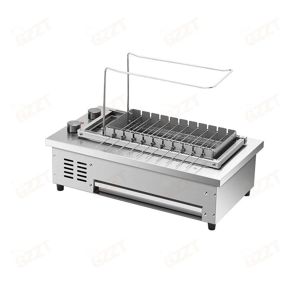 360 Degree Rotary Commercial Skewer Kebab Grill Machine