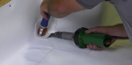 Сборные водонепроницаемые углы крыши из ПВХ