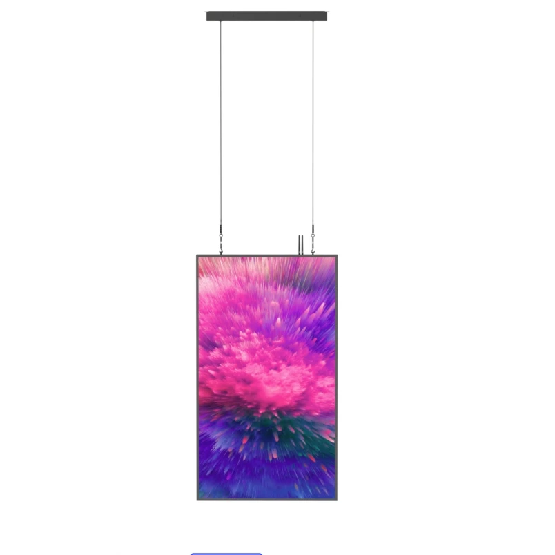 32 43 49 55 65  Inch Ultra-Thin  High Brightness  LCD Advertising Display  700-4000 Nits Shop Window Display for Shops