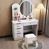 specchio rotondo bianco