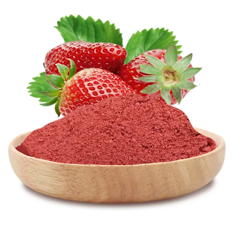Natural Freeze Dried Strawberry Fruit Juice Flavour Concentrate Freeze