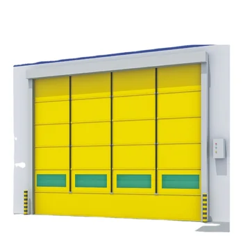 Industrial High Speed Belt Automatic PVC soft fast Stacking Up Door