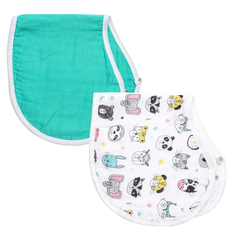 Оптовая продажа с фабрики Новое поступление мягкий бамбуковый хлопок сплошной и печати Детские Burp Ткани