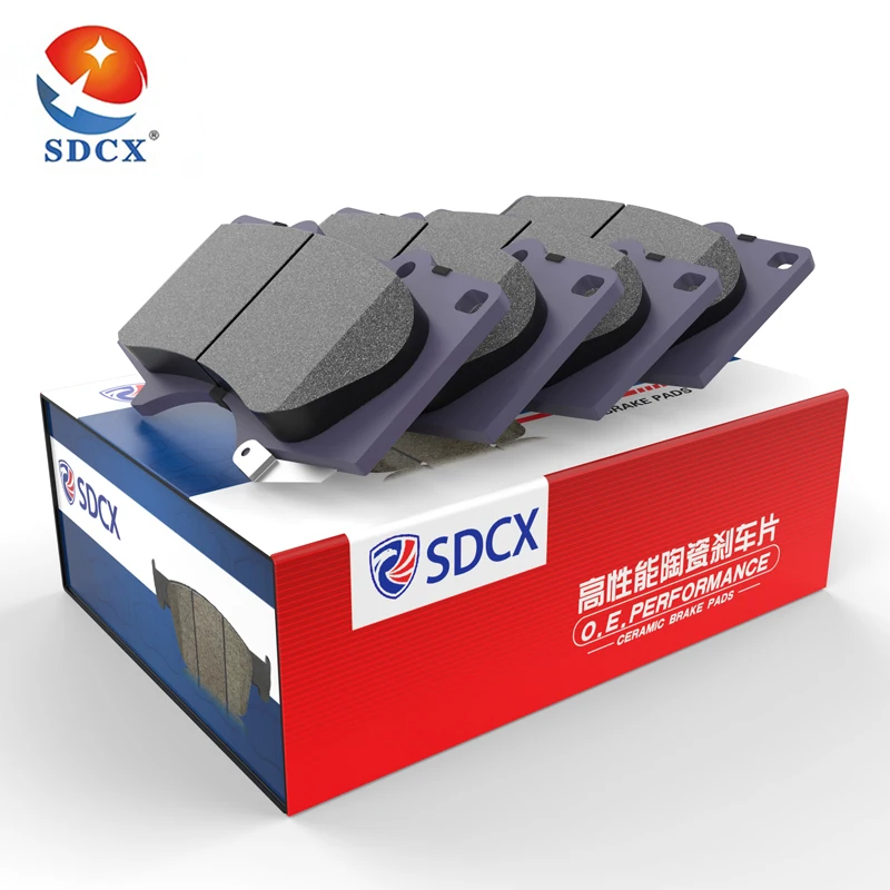 SDCX D825 Ceramic Brake Pads for ISUZU, KASHIYAMA, MAZDA