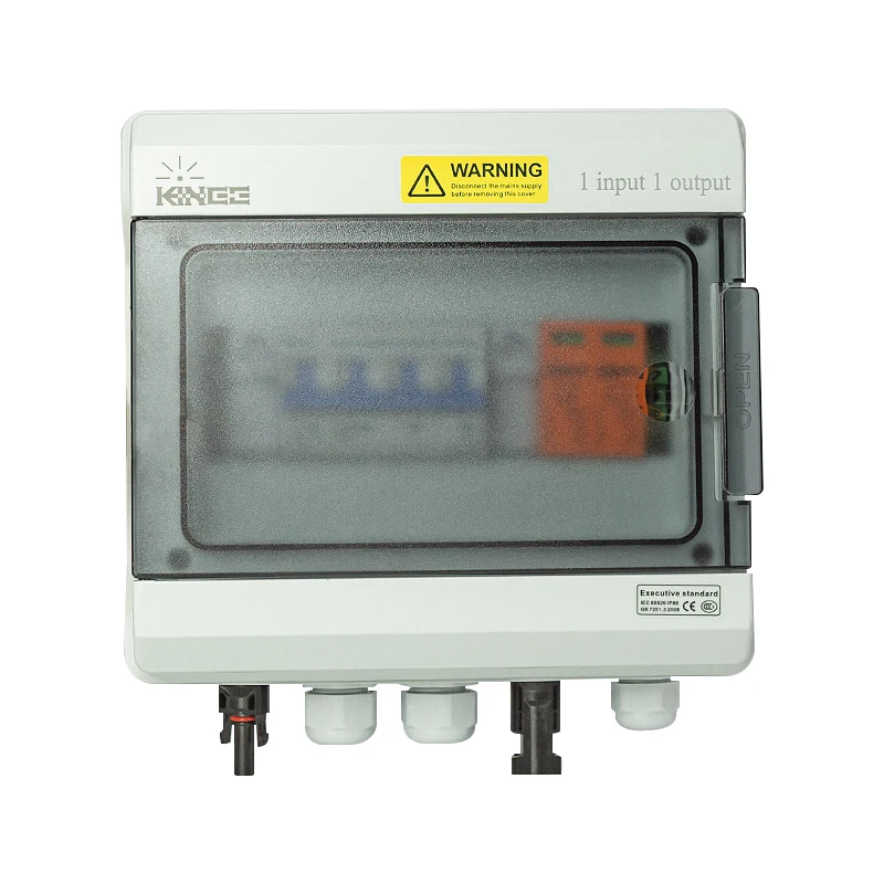 Scatola Combinatrice Solare Bulevisiter 550V - 1 In 1 Out, IP65, Per Impianti Fotovoltaici - Foto 7