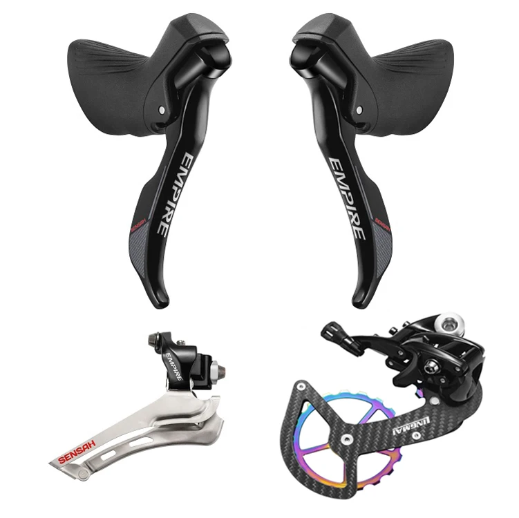 SENSAR EMPIRE PRO 2x12 Speed Road Bike Groupset: R/L Shifter, R/F