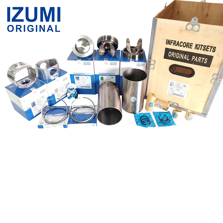 IZUMI ORIGINAL 1334983lk linerset Cat-motor 3126 för Caterpillar-byggnadsmaskinsdelar